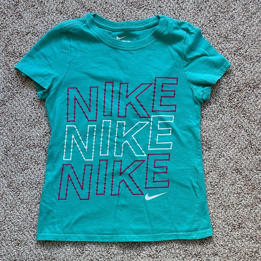 Nike Kids Aqua Graphic Tee